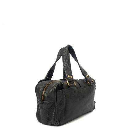 Mulberry Shoulder Bag Mabel - Small  in Black, Leather — Side View