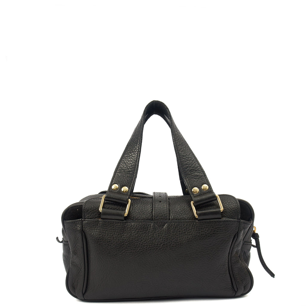 Mulberry Shoulder Bag Mabel - Small  in Black, Leather — Back View