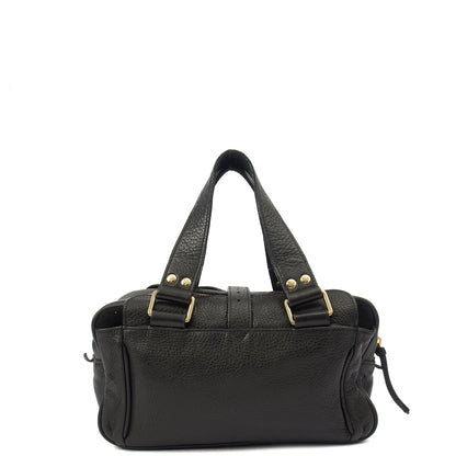 Mulberry Shoulder Bag Mabel - Small  in Black, Leather — Back View