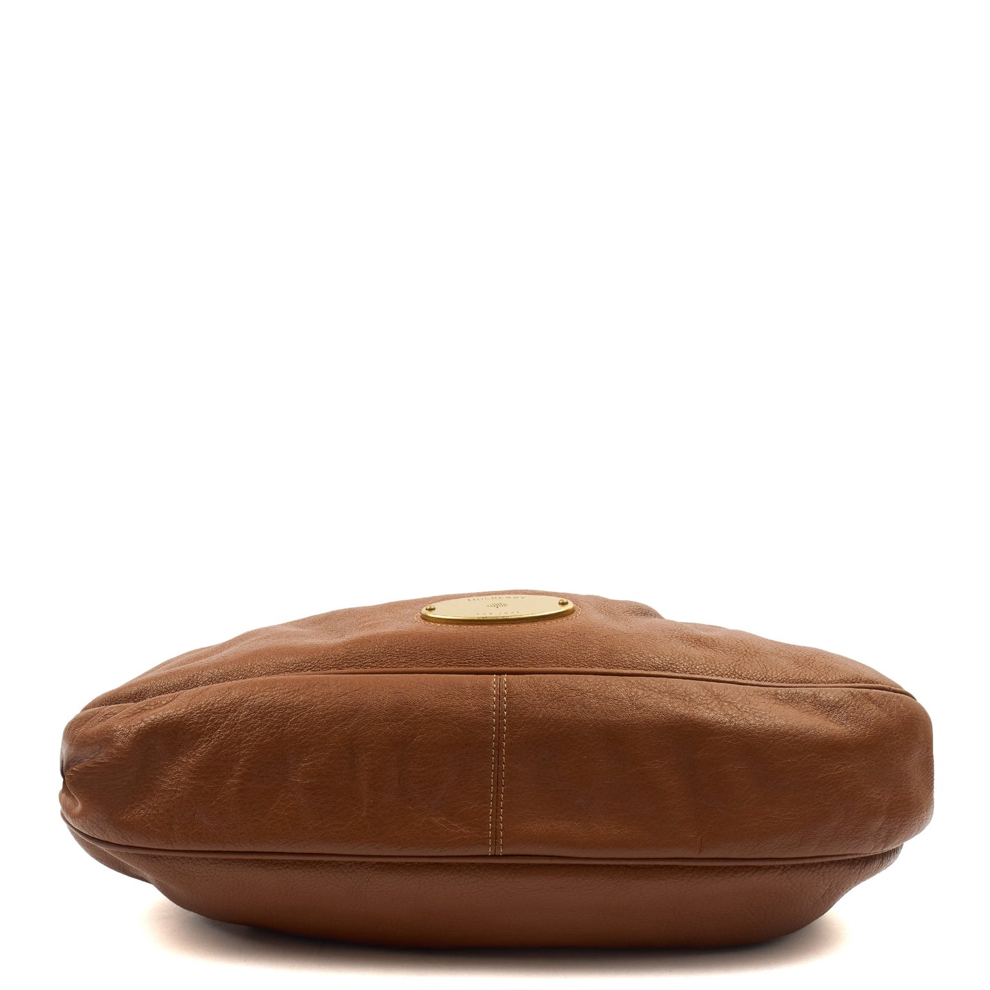 Mulberry Tote Mitzy Tote in Oak, Calfskin Leather — Top View