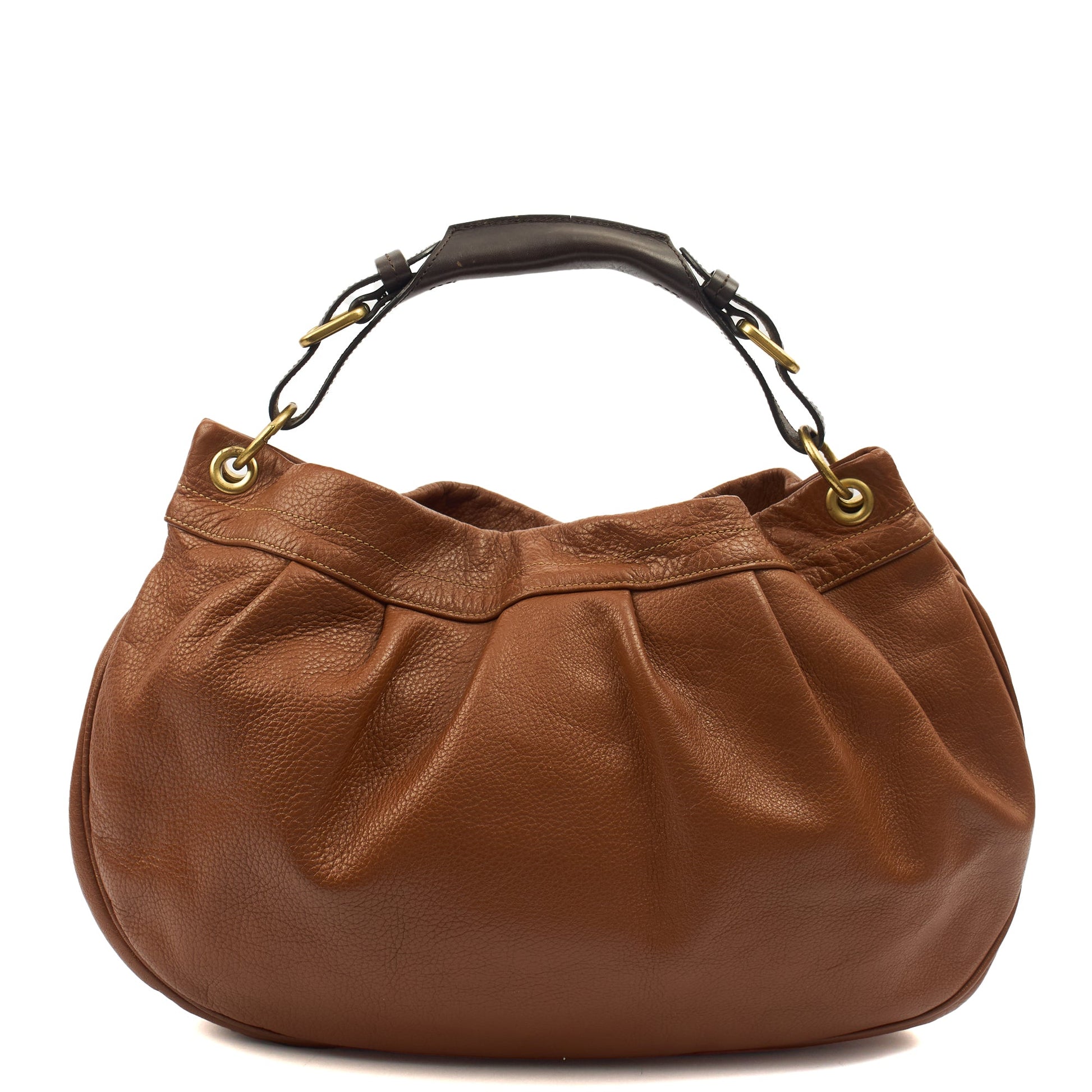 Mulberry Tote Mitzy Tote in Oak, Calfskin Leather — Alternate View 9