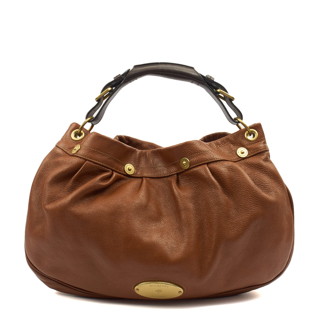 Mulberry Tote Mitzy Tote in Oak, Calfskin Leather — Alternate View 7