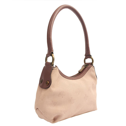Mulberry Shoulder Bag Vintage Tote  in Purple, Fabric — Alternate View 8