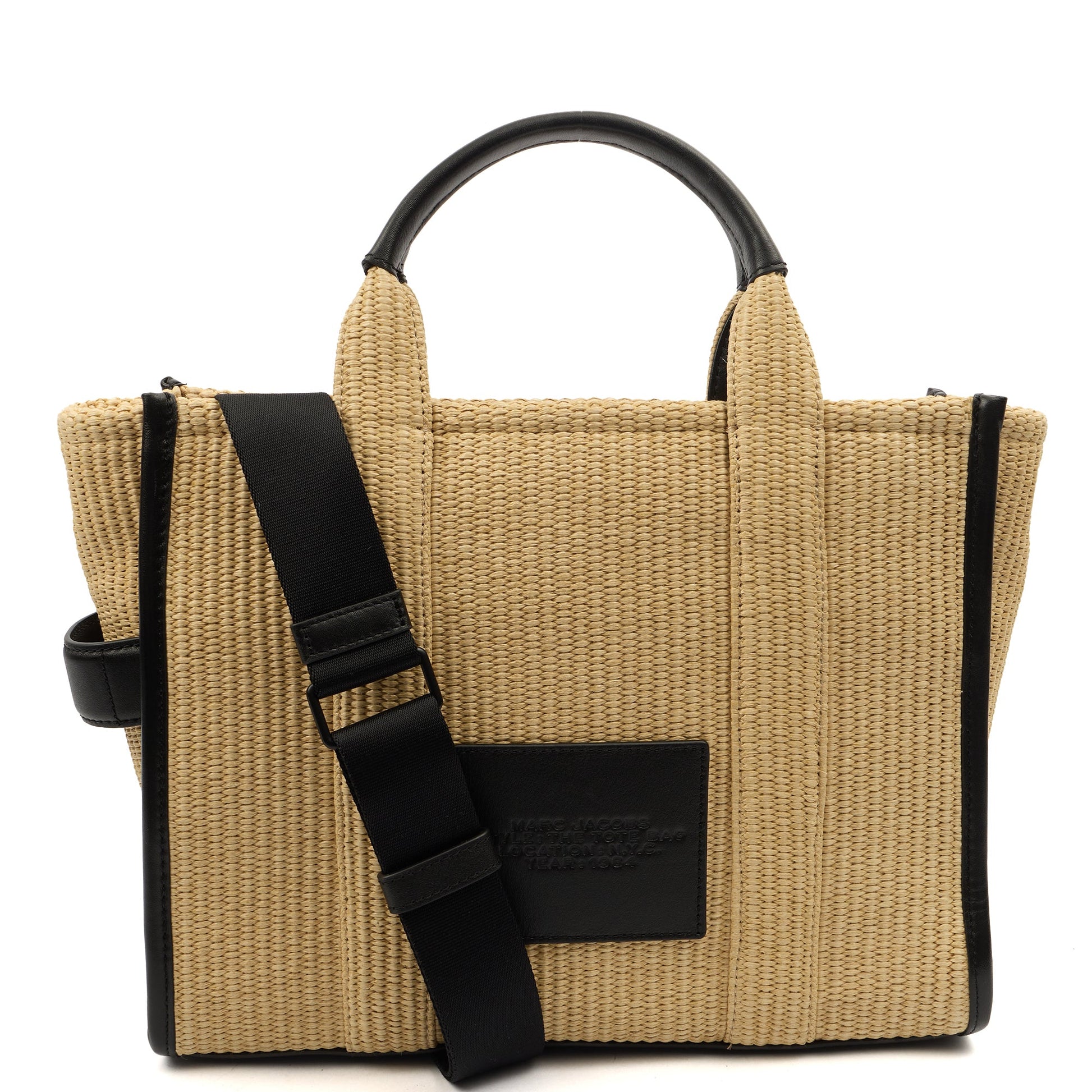 Marc Jacobs Tote The Tote Bag in Neutral, Raffia — Alternate View 10