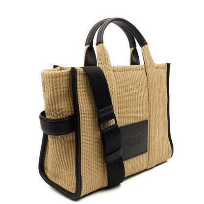 Marc Jacobs Tote The Tote Bag in Neutral, Raffia — Back View