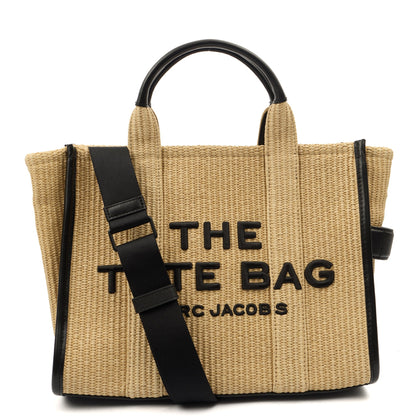 Marc Jacobs Tote The Tote Bag in Neutral, Raffia — Alternate View 7