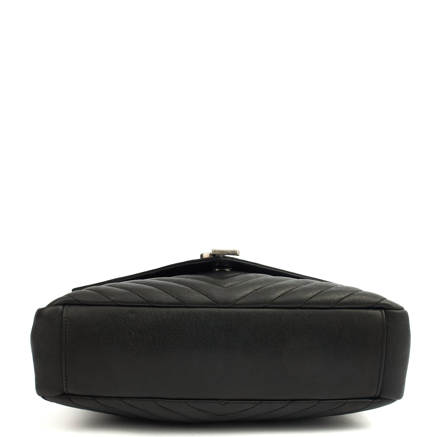 Saint Laurent Cross Body College - Large in Black, Leather — Alternate View 12