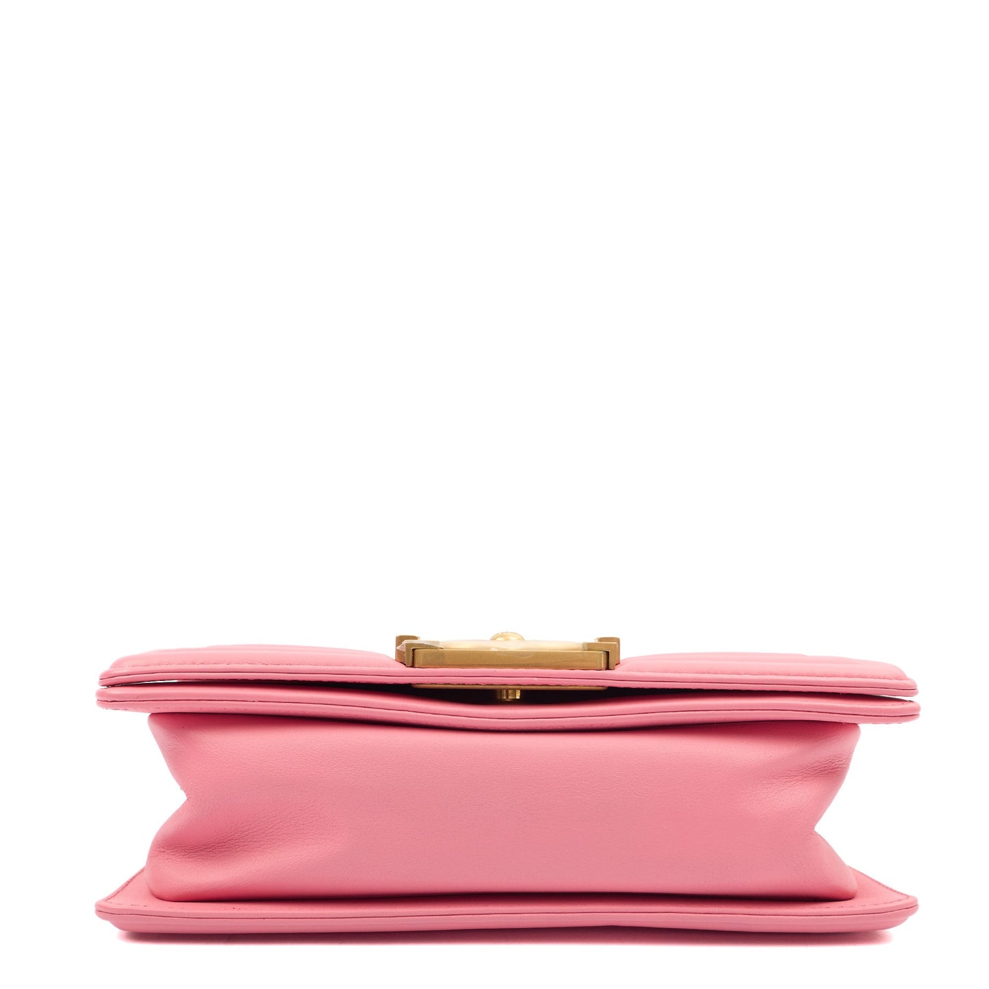Chanel Mini Bag Boy - Small in Pink, Leather — Alternate View 13