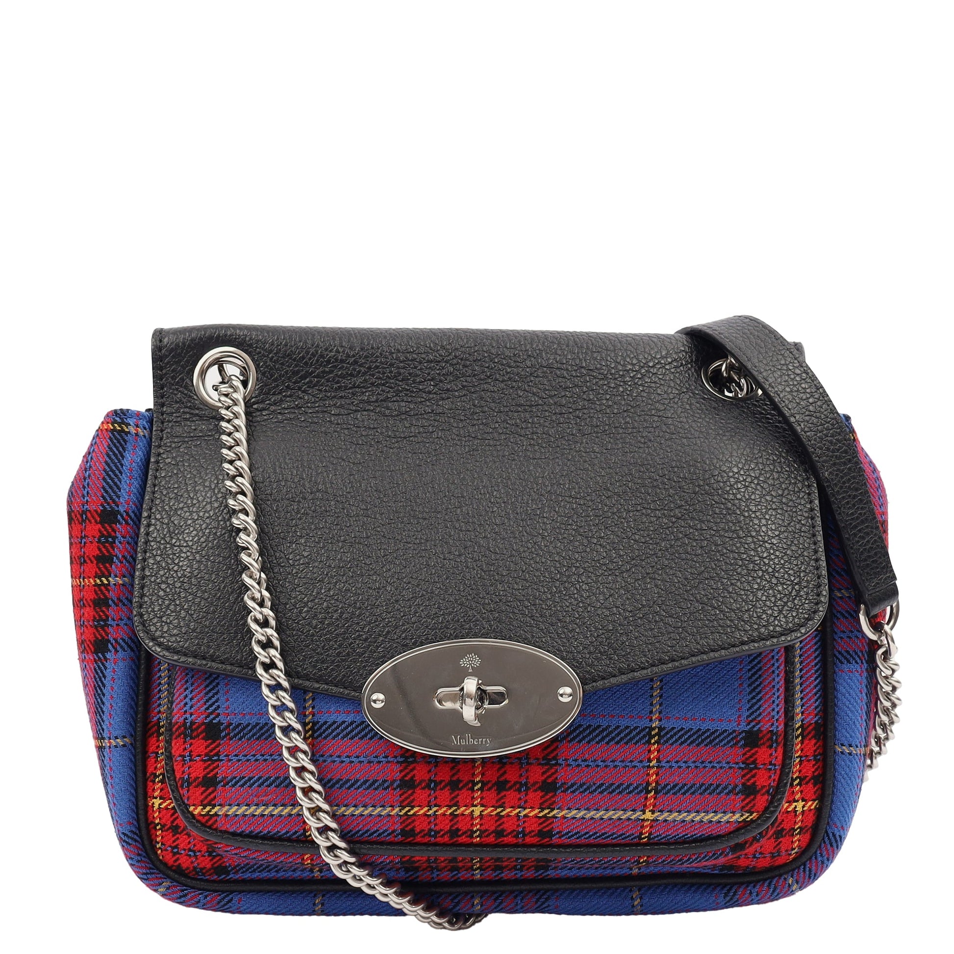 Mulberry Shoulder Bag Darley Shoulder Bag  in Print, Fabric — Front View