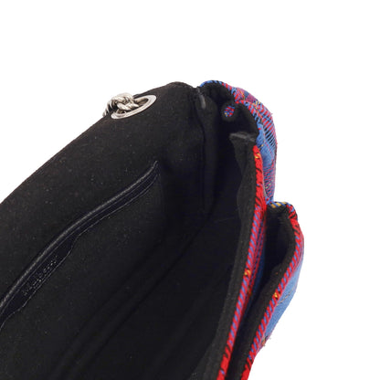 Mulberry Shoulder Bag Darley Shoulder Bag  in Print, Fabric — Detail View