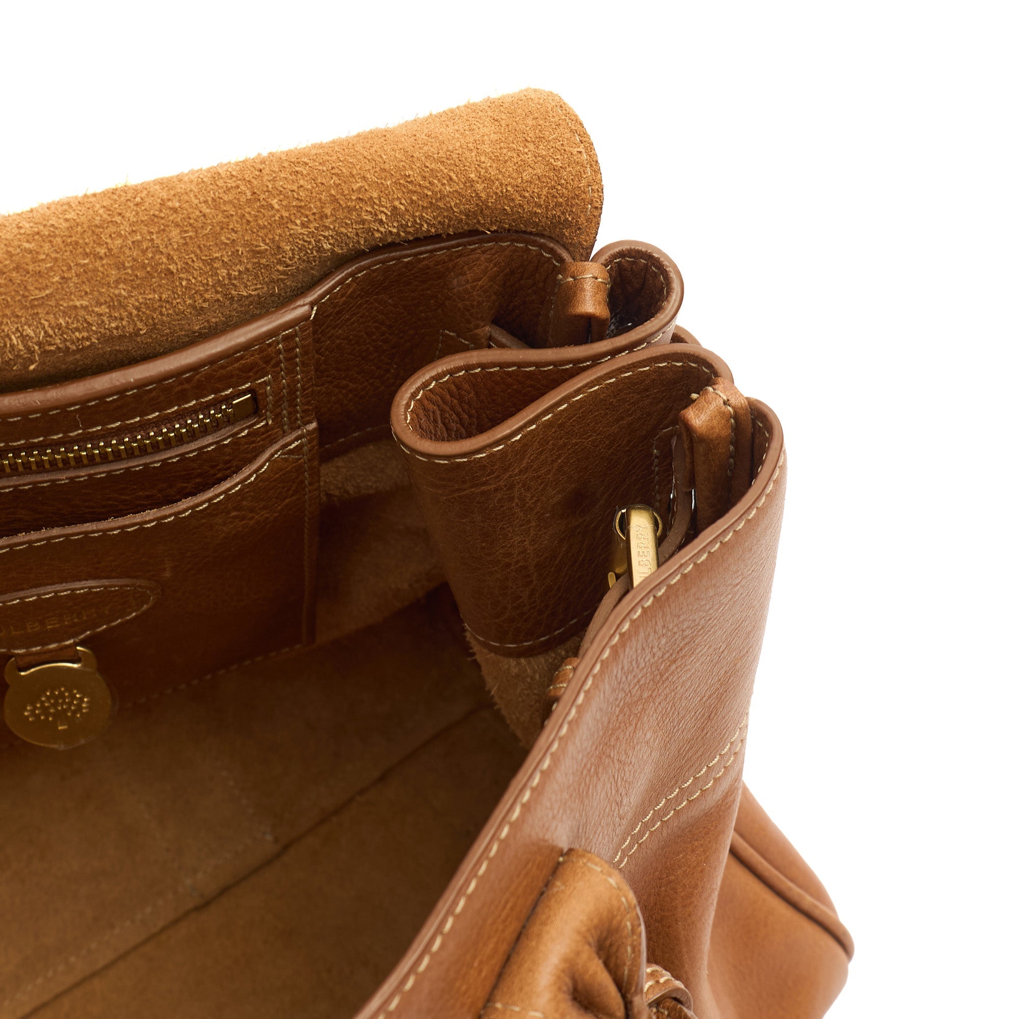 Mulberry Tote Bayswater Heritage in Oak, Leather — Alternate View 7