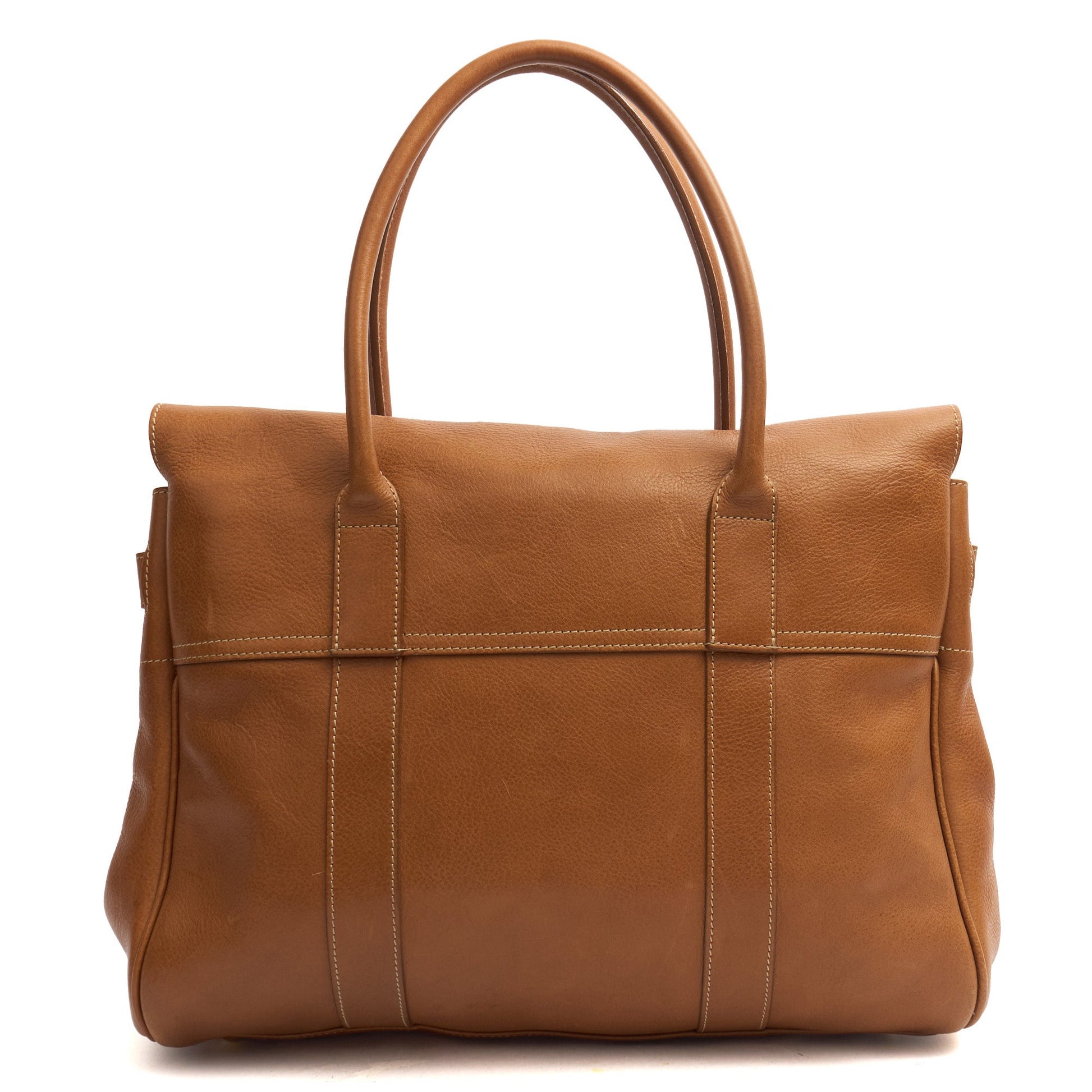 Mulberry Tote Bayswater Heritage in Oak, Leather — Top View