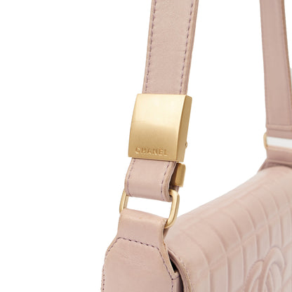 Chanel Shoulder Bag Chocolate Bar Shoulder Bag in Purple, Lambskin Leather — Alternate View 24