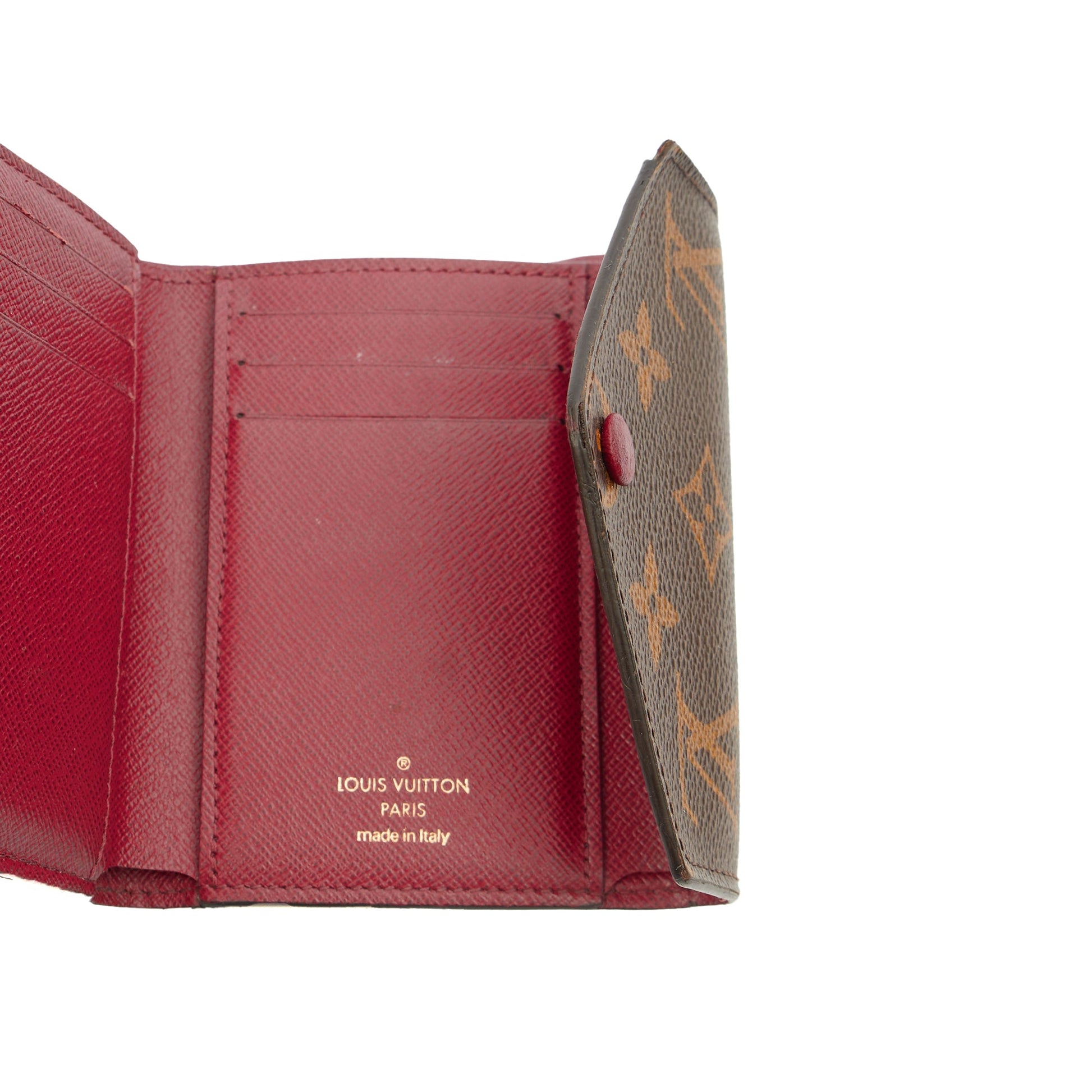 Louis Vuitton Purse Victorine Wallet in Monogram, Canvas — Detail View