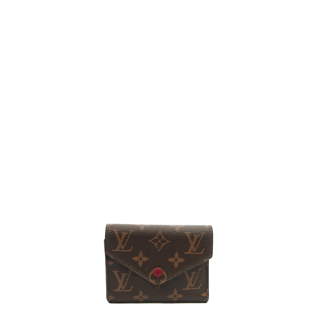 Louis Vuitton Purse Victorine Wallet in Monogram, Canvas — Front View
