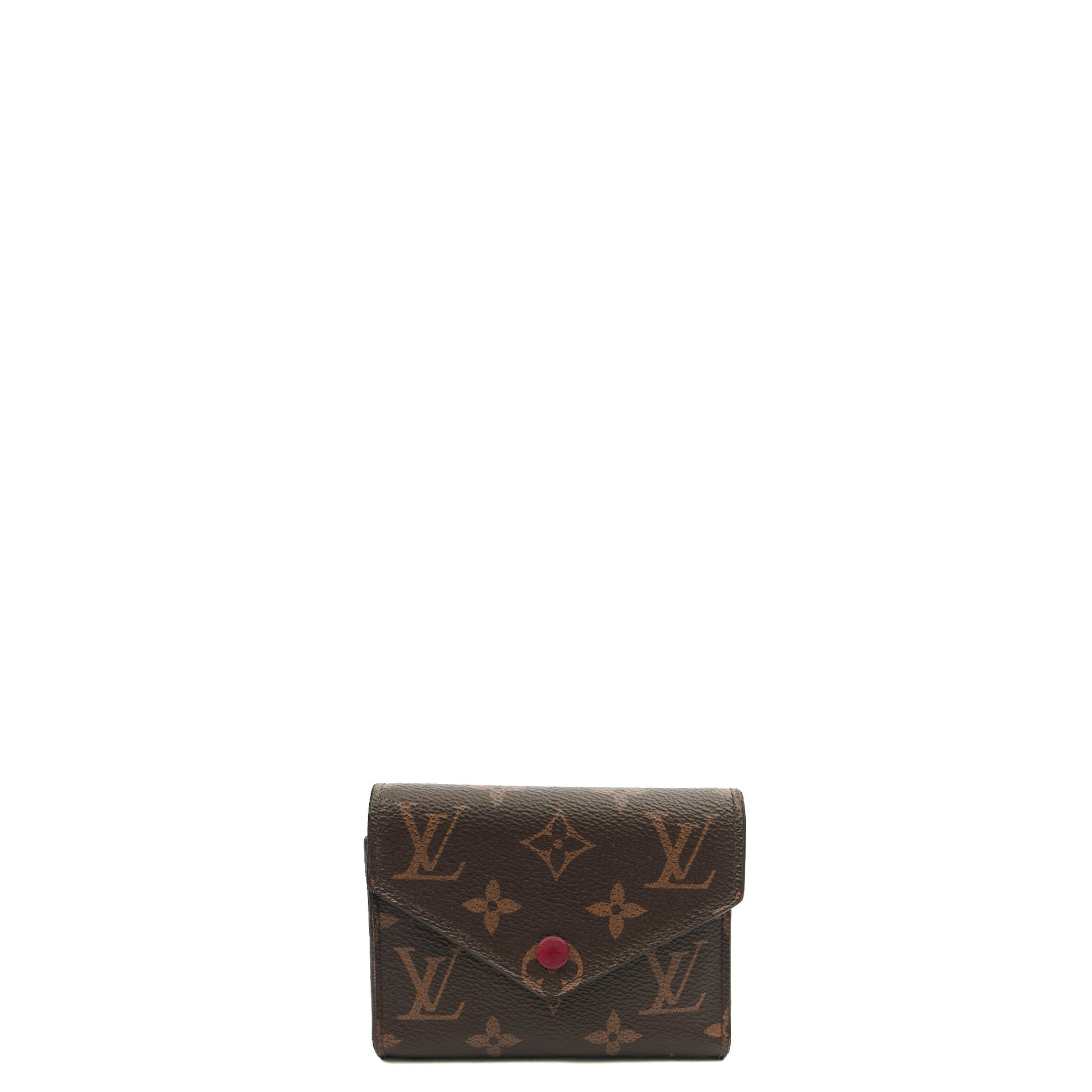 Louis Vuitton Purse Victorine Wallet in Monogram, Canvas — Front View