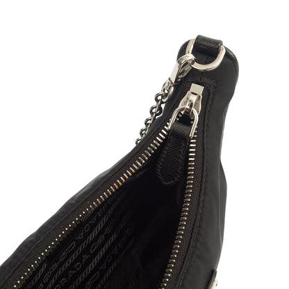 Prada Cross Body Re-Edition 2005 Re-Nylon Bag in Black, Nylon — Alternate View 24