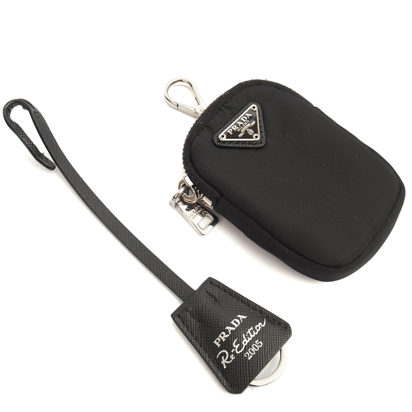 Prada Cross Body Re-Edition 2005 Re-Nylon Bag in Black, Nylon — Alternate View 21