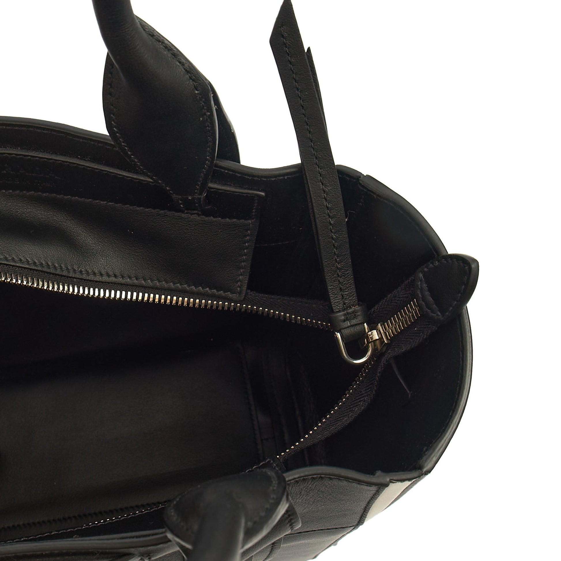 Prada Tote Tote in Black, Leather — Alternate View 7