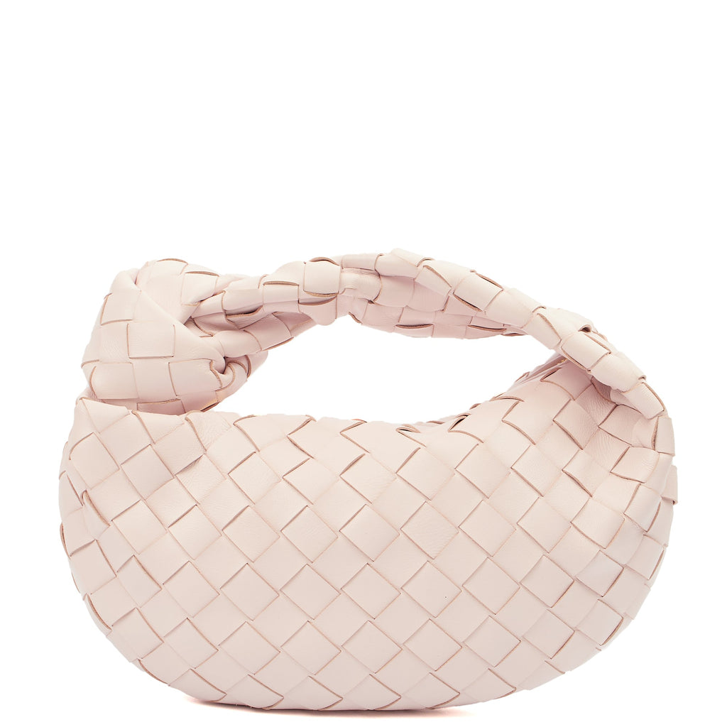 Bottega Veneta Top Handle Jodie - Mini in Pink, Intrecciato Nappa — Alternate View 7