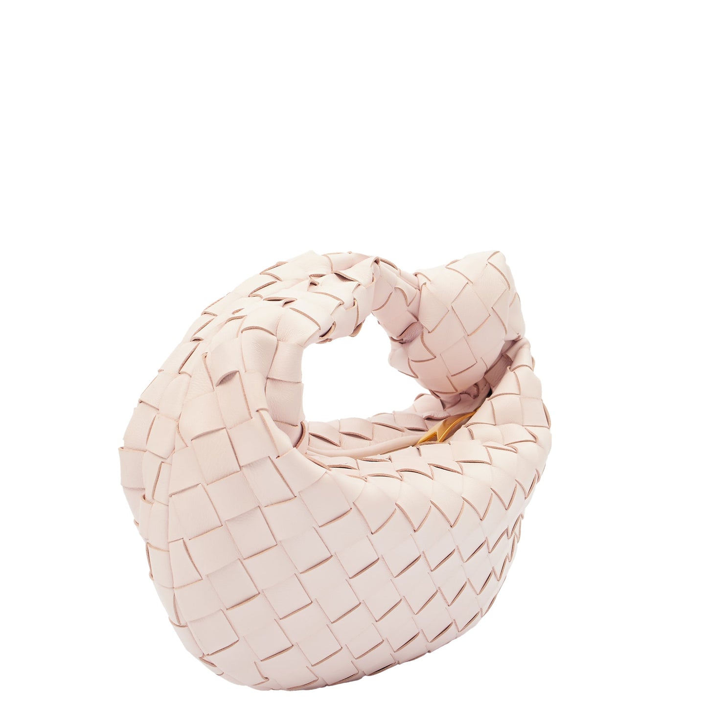 Bottega Veneta Top Handle Jodie - Mini in Pink, Intrecciato Nappa — Alternate View 8