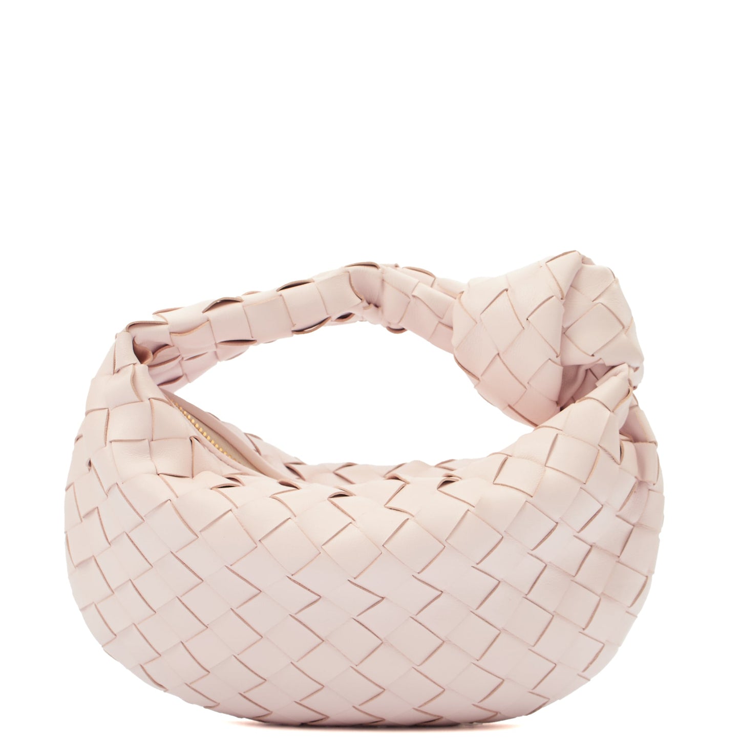 Bottega Veneta Top Handle Jodie - Mini in Pink, Intrecciato Nappa — Alternate View 9