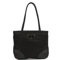 Prada Tote Tote in Black, Nylon — Front View