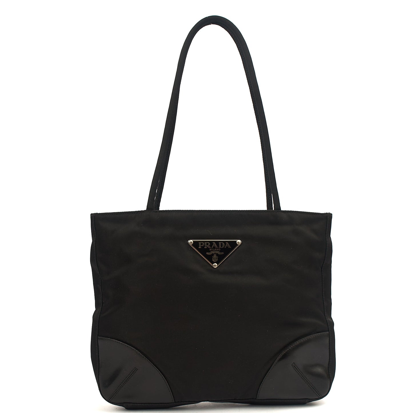 Prada Tote Tote in Black, Nylon — Alternate View 7