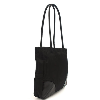 Prada Tote Tote in Black, Nylon — Side View