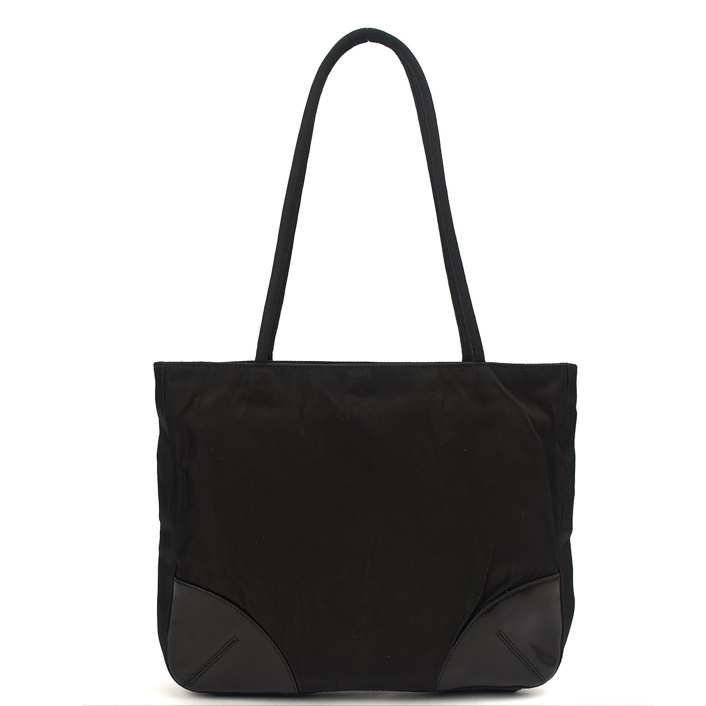 Prada Tote Tote in Black, Nylon — Back View