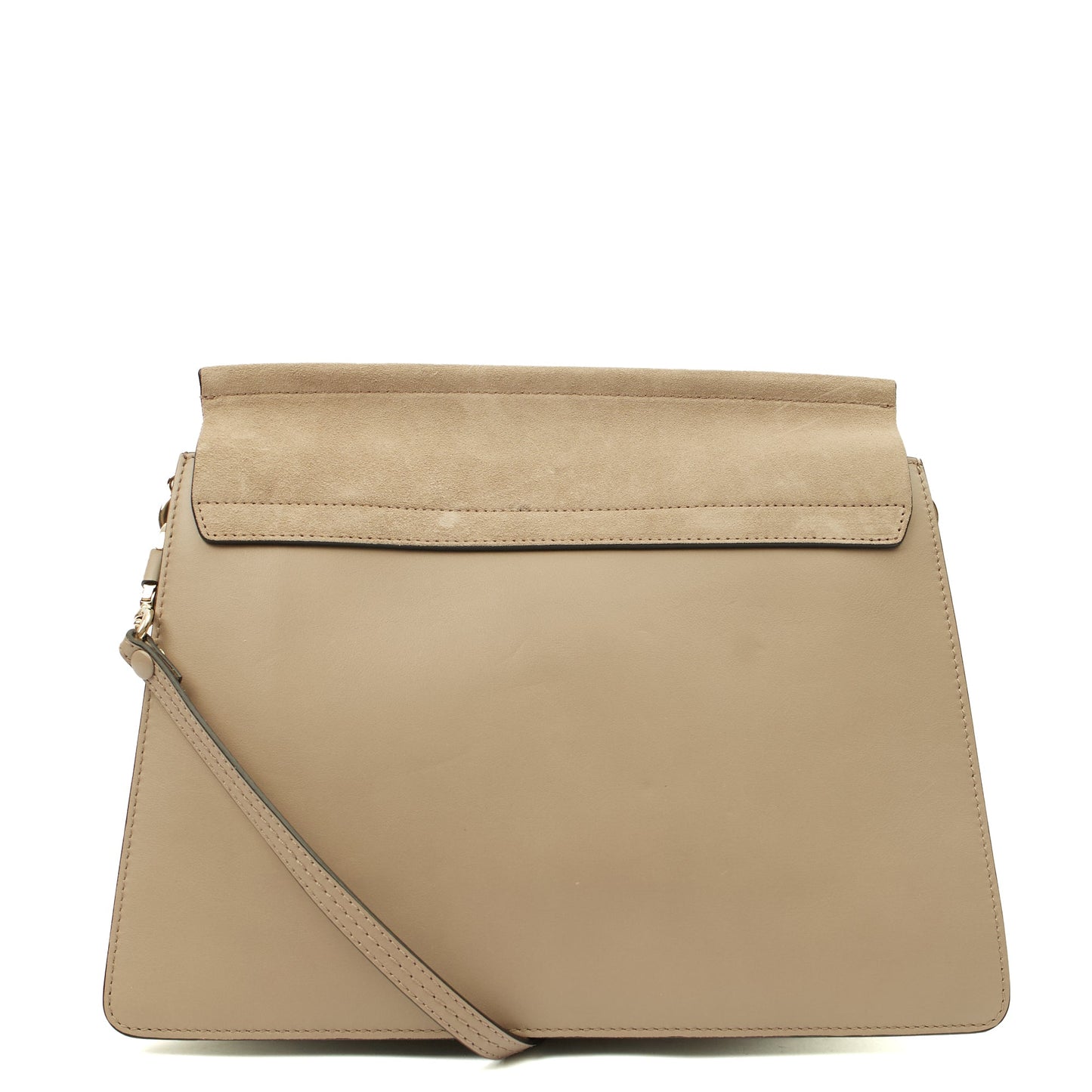 Chloe Cross Body Faye Day - Medium in Neutral, Leather — Back View