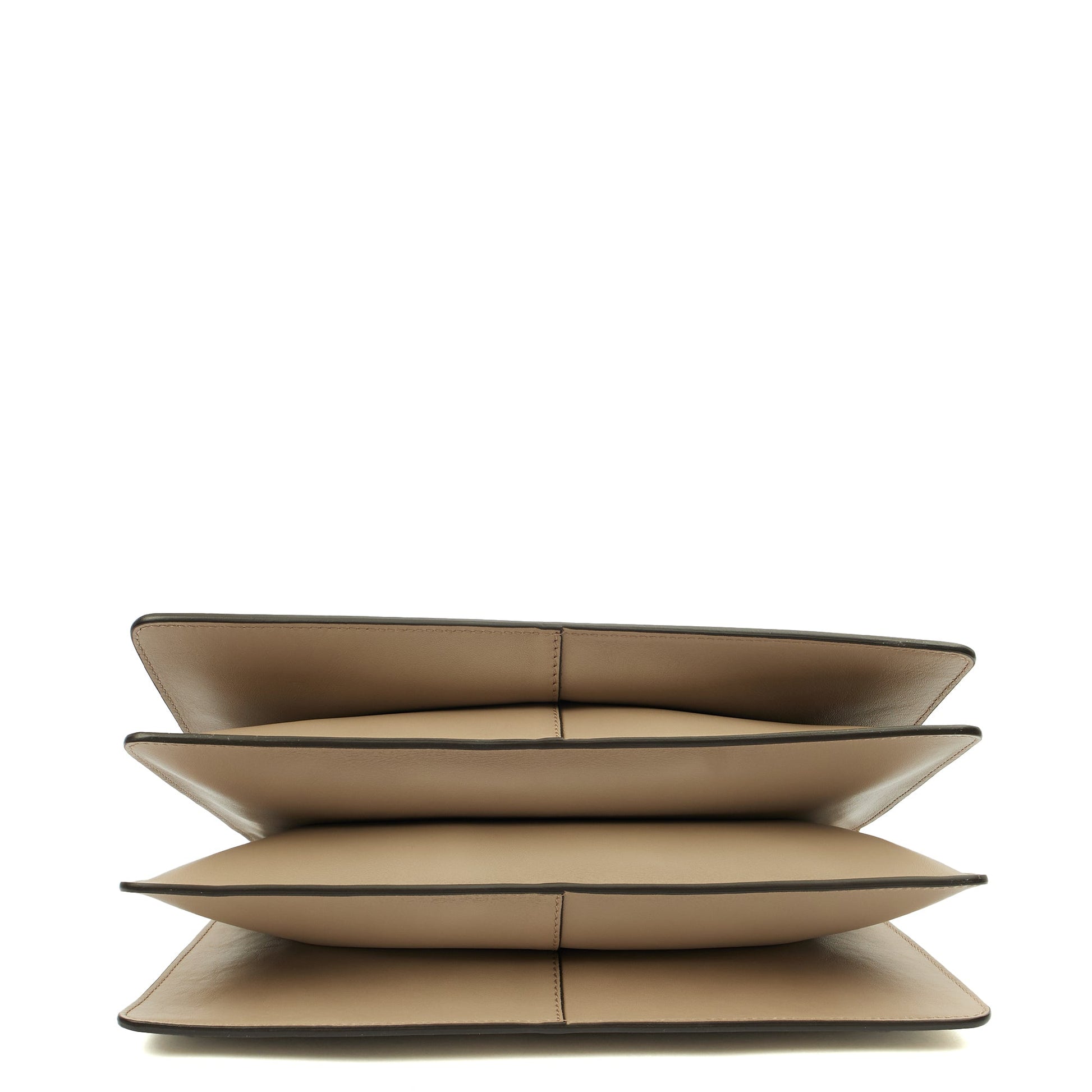 Chloe Cross Body Faye Day - Medium in Neutral, Leather — Top View