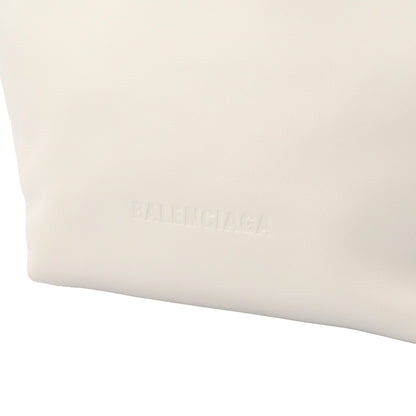 Balenciaga Tote Tote in White, Leather — Detail View