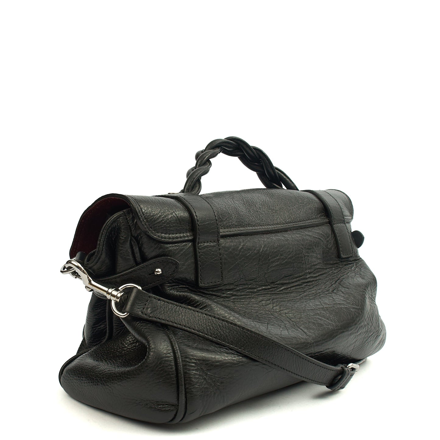 Mulberry Tote Alexa in Black, Leather — Alternate View 8