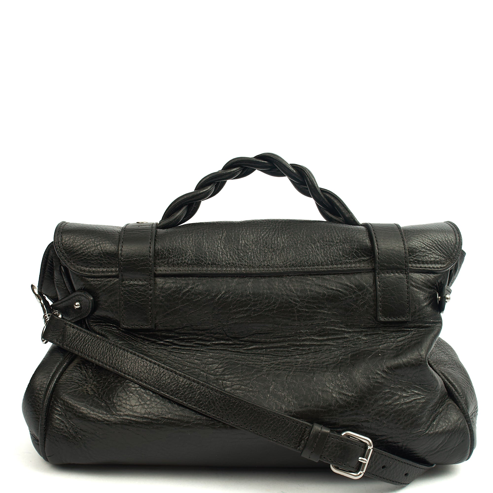 Mulberry Tote Alexa in Black, Leather — Alternate View 9