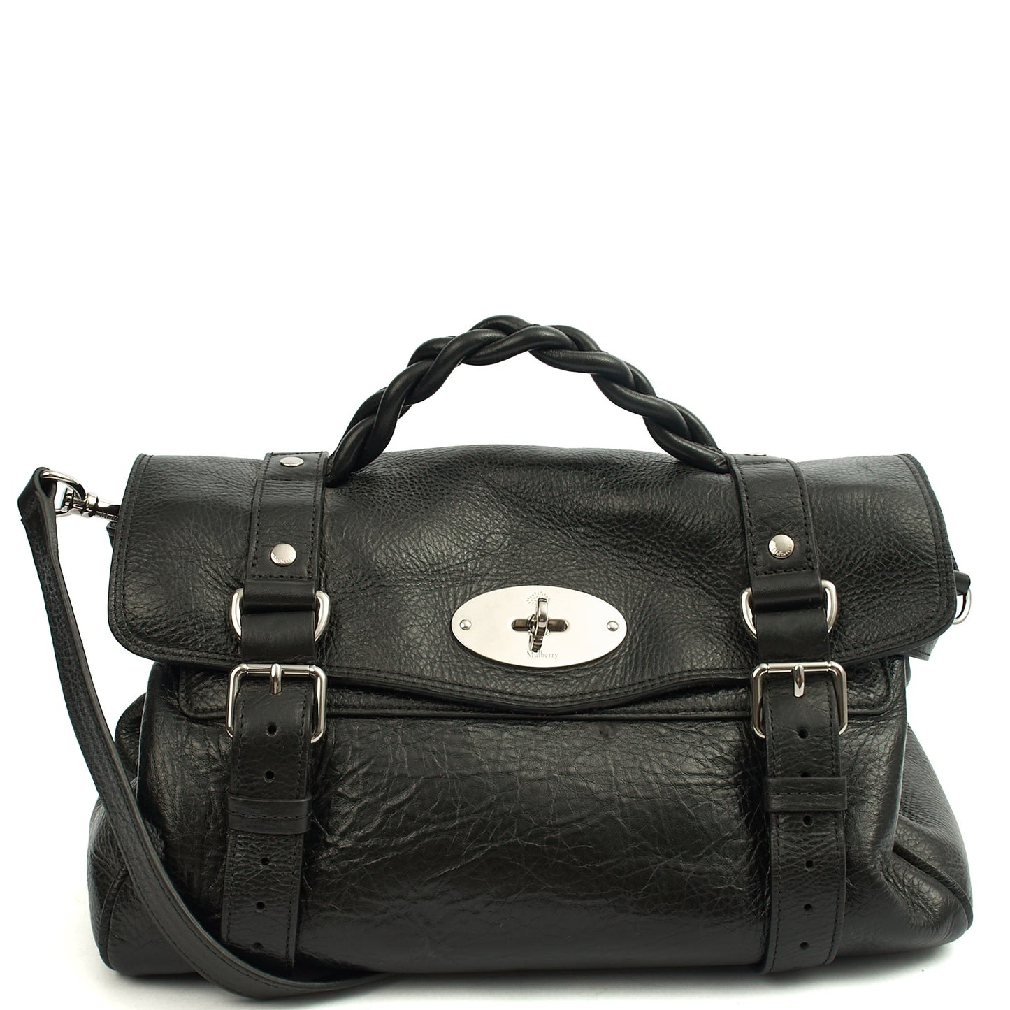 Mulberry Tote Alexa in Black, Leather — Alternate View 13