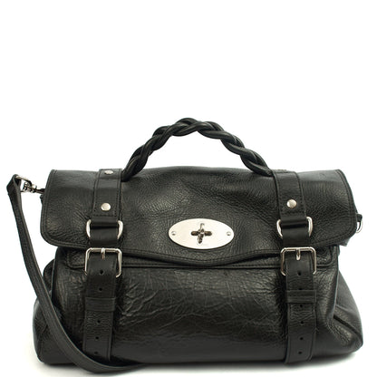 Mulberry Tote Alexa in Black, Leather — Alternate View 13