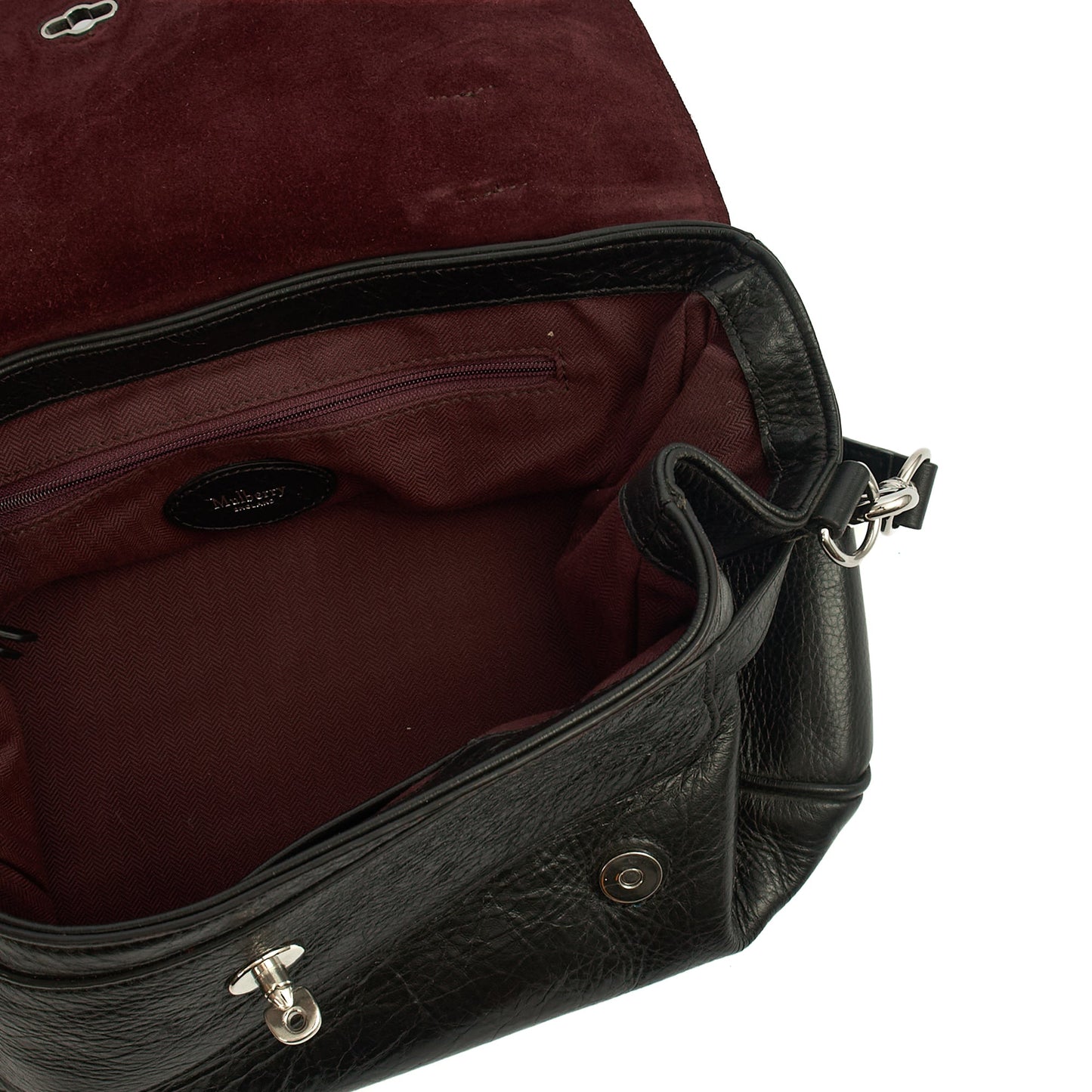 Mulberry Tote Alexa in Black, Leather — Alternate View 17