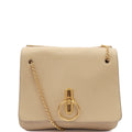 Mulberry Shoulder Bag Marloes in Neutral, Calfskin Leather — Front View