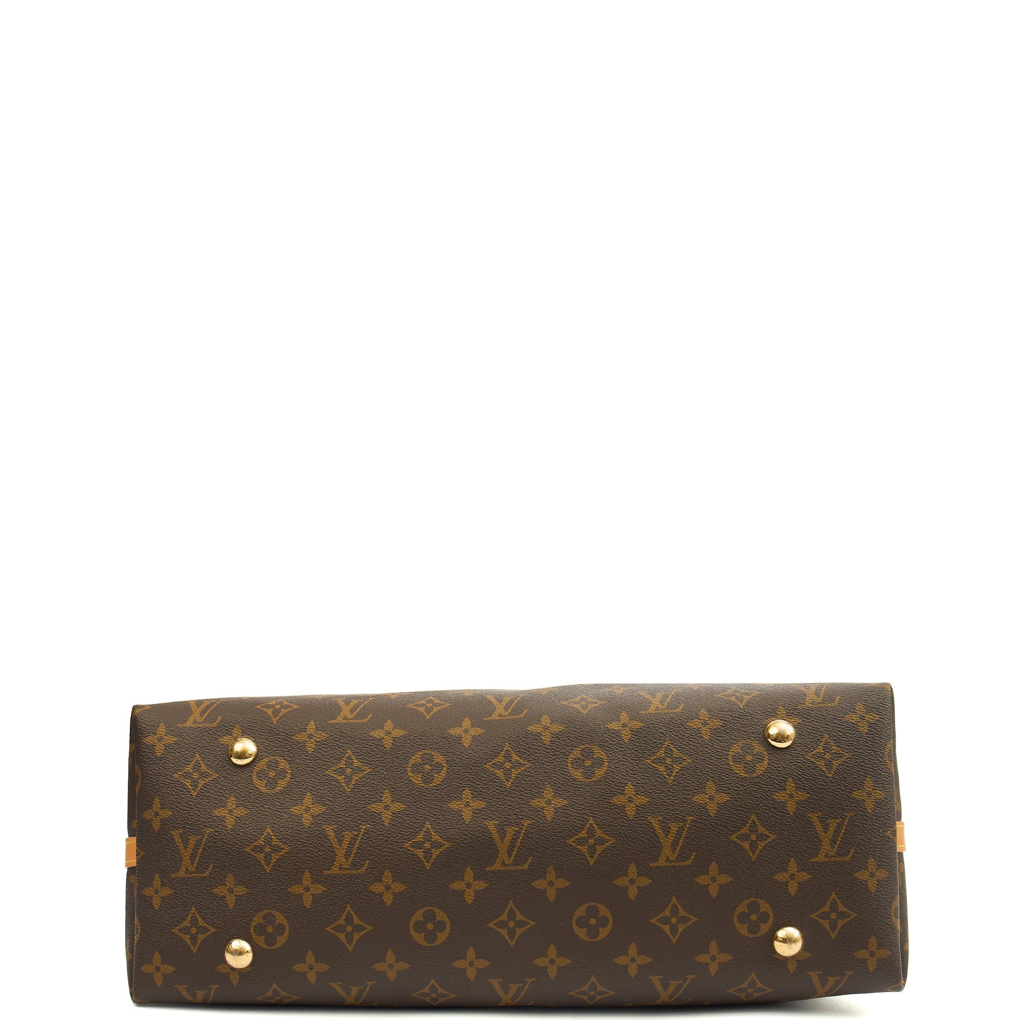 Louis Vuitton CarryAll Vibe MM Bag in Monogram, Canvas — Back View