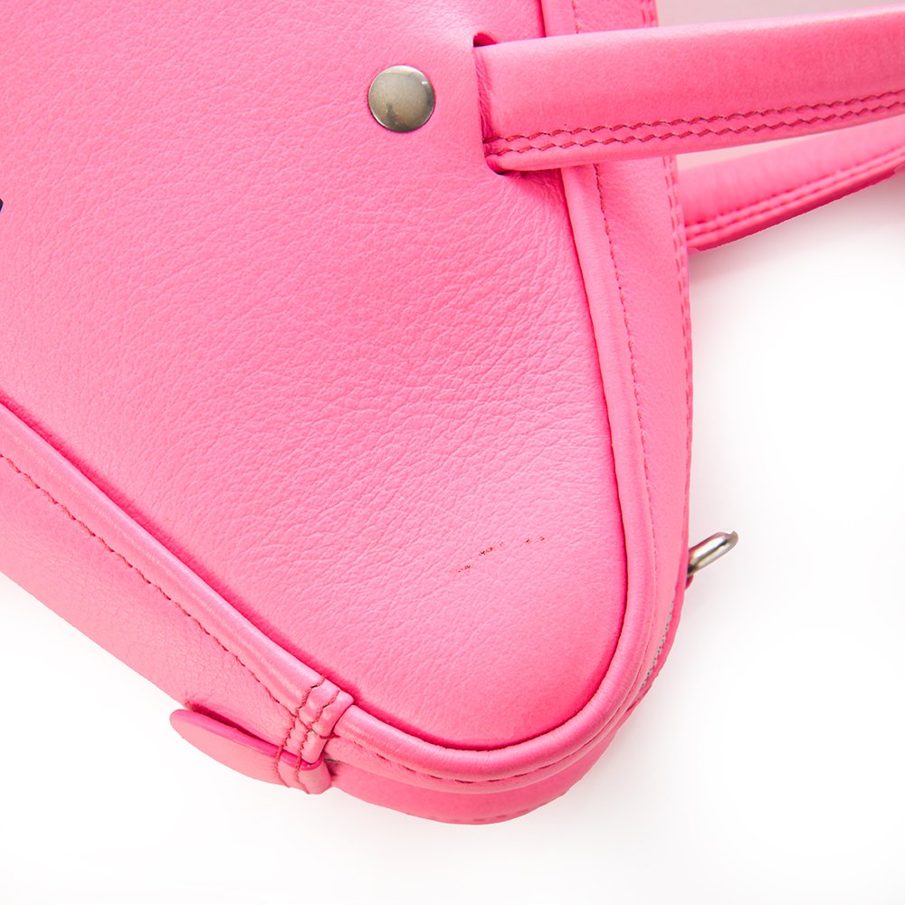 Balenciaga Top Handle Triangle Duffle S  in Pink, Leather — Alternate View 7