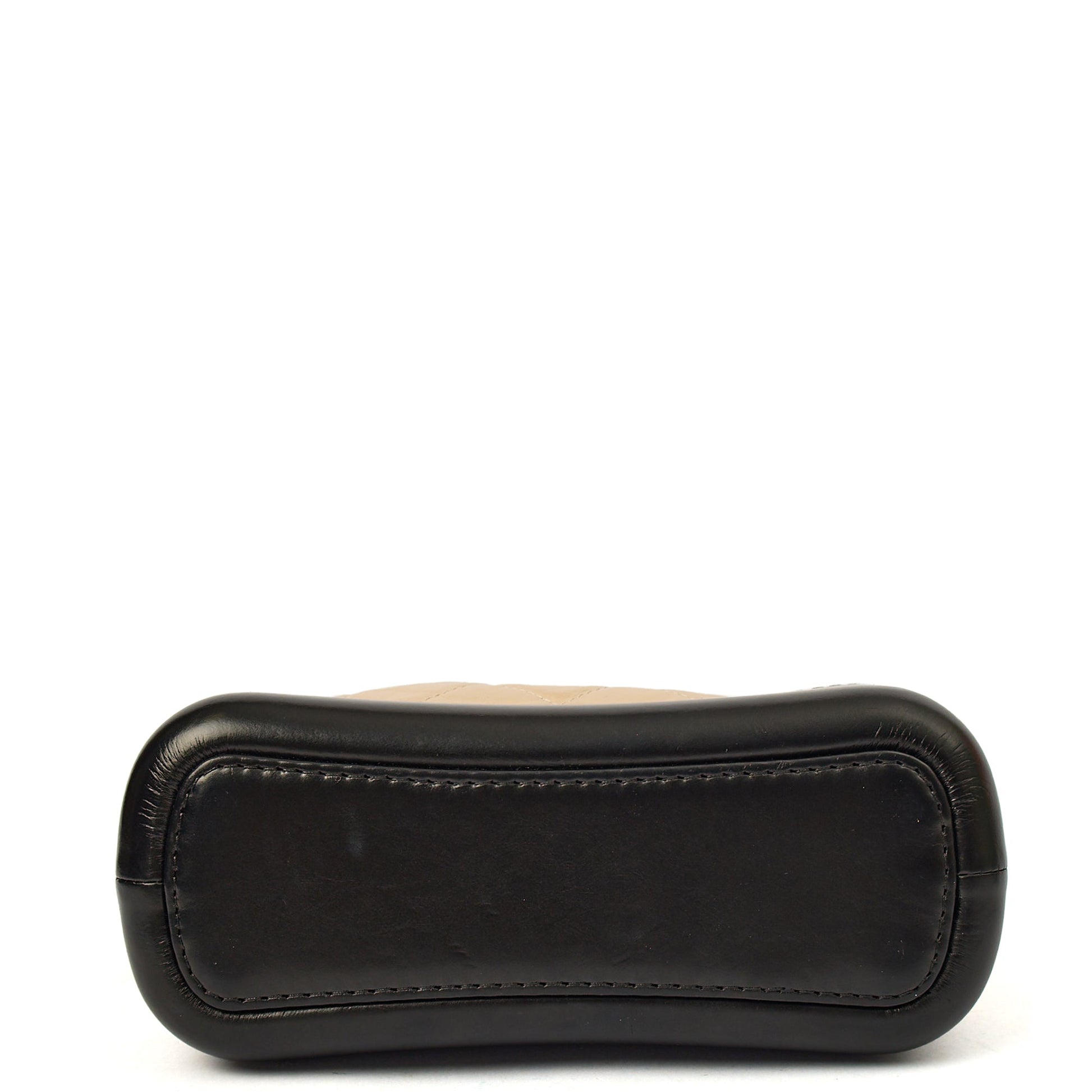 Chanel Shoulder Bag Gabrielle Hobo - Small in Neutral, Calfskin Leather — Detail View