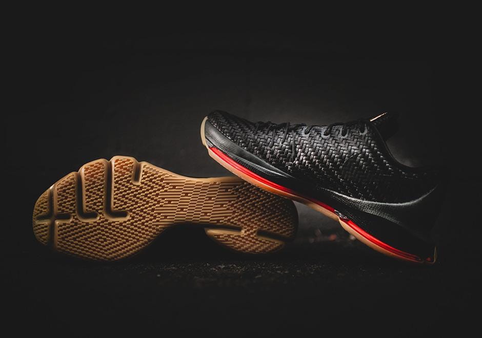 Nike KD 8 EXT Woven Black — UK 3 | EU 35.5 | US 3.5 — Alternate View 8