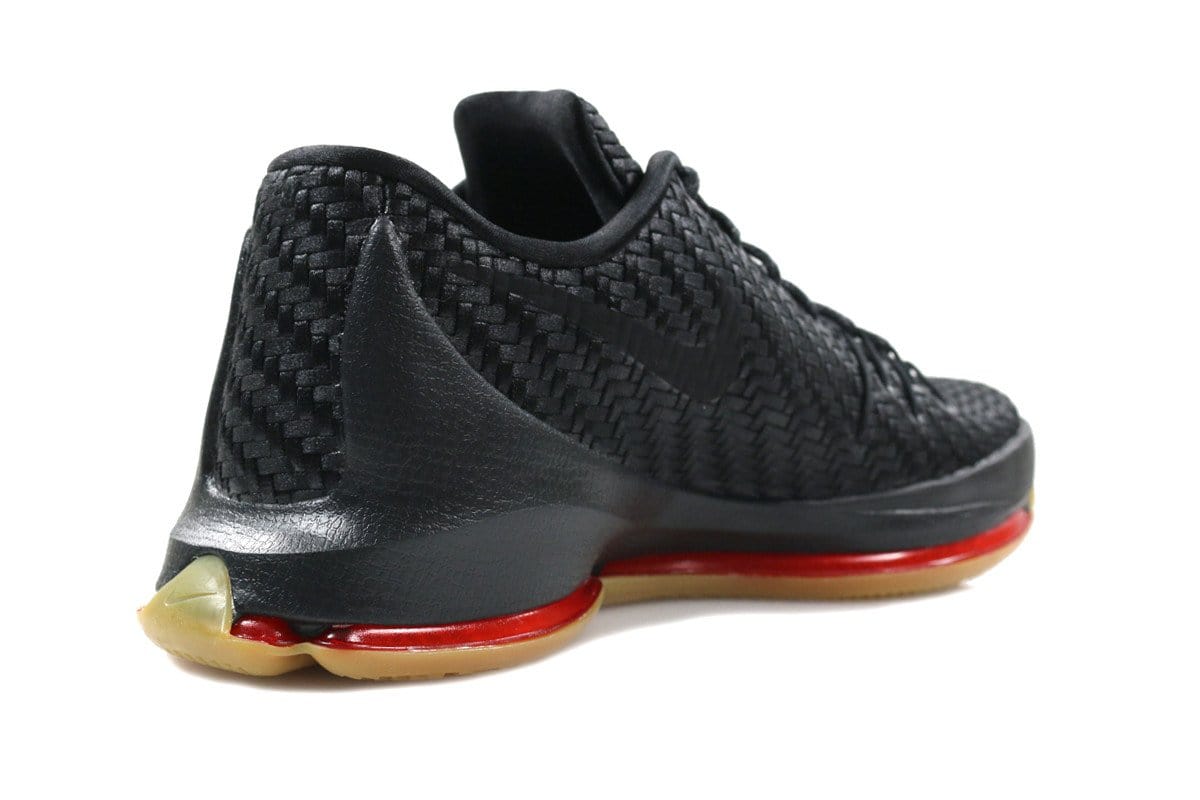Nike KD 8 EXT Woven Black — UK 3 | EU 35.5 | US 3.5 — Top View