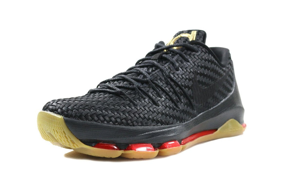 Nike KD 8 EXT Woven Black — UK 3 | EU 35.5 | US 3.5 — Side View