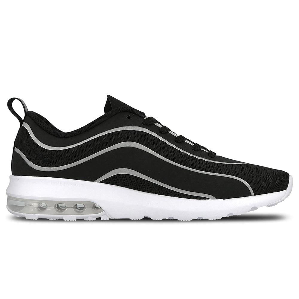 Nike Air Max Mercurial R9 'Black Reflect Silver' — UK 3 | EU 35.5 | US 3.5 — Back View