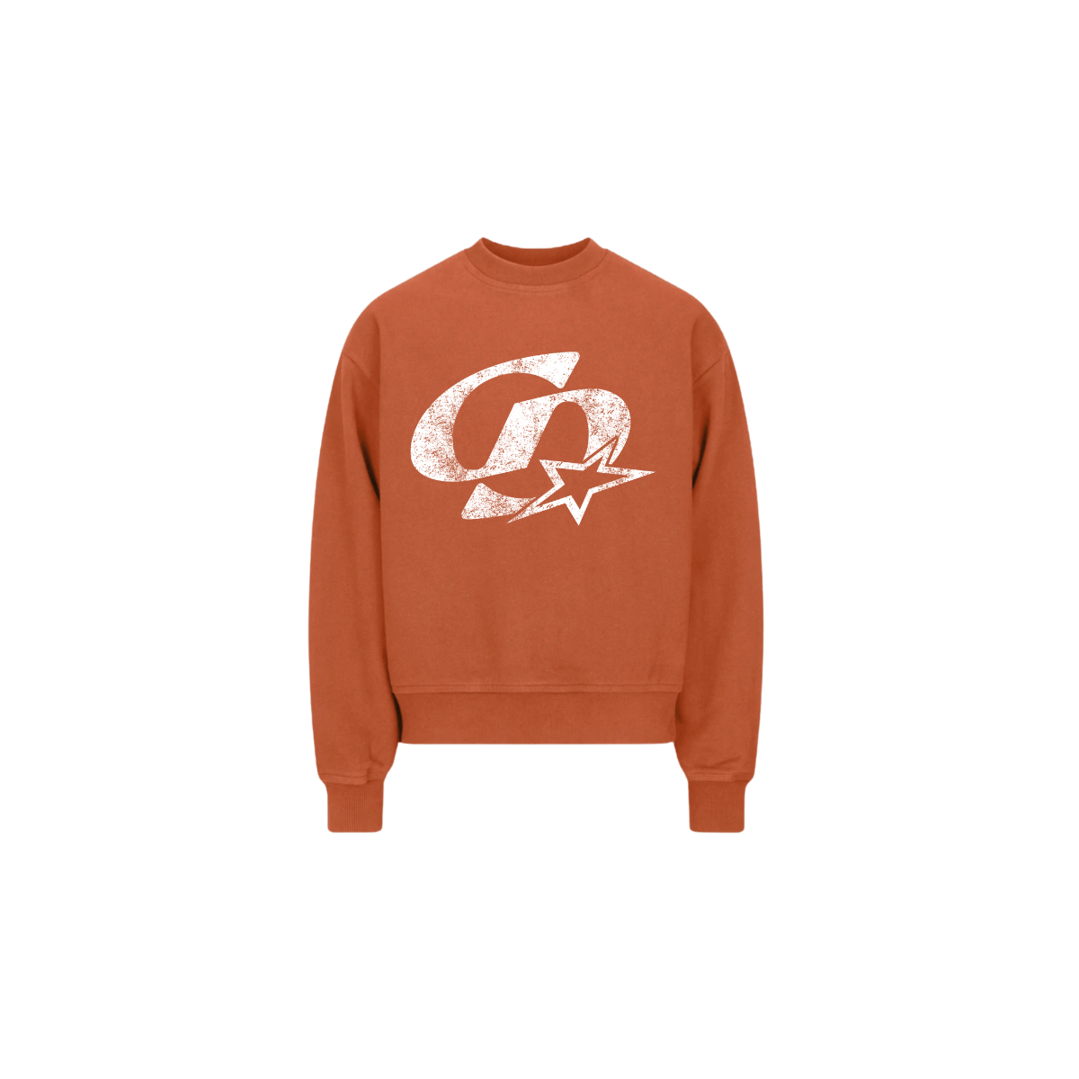 Cardair CD Star Sweatshirt - Burnt Orange — S — Front View