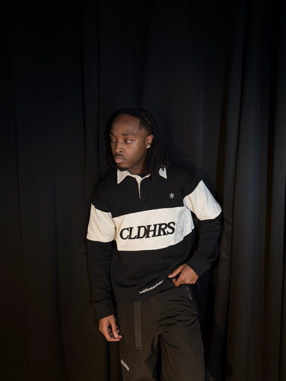 CLD HRS RUGBY POLO — XS — Back View