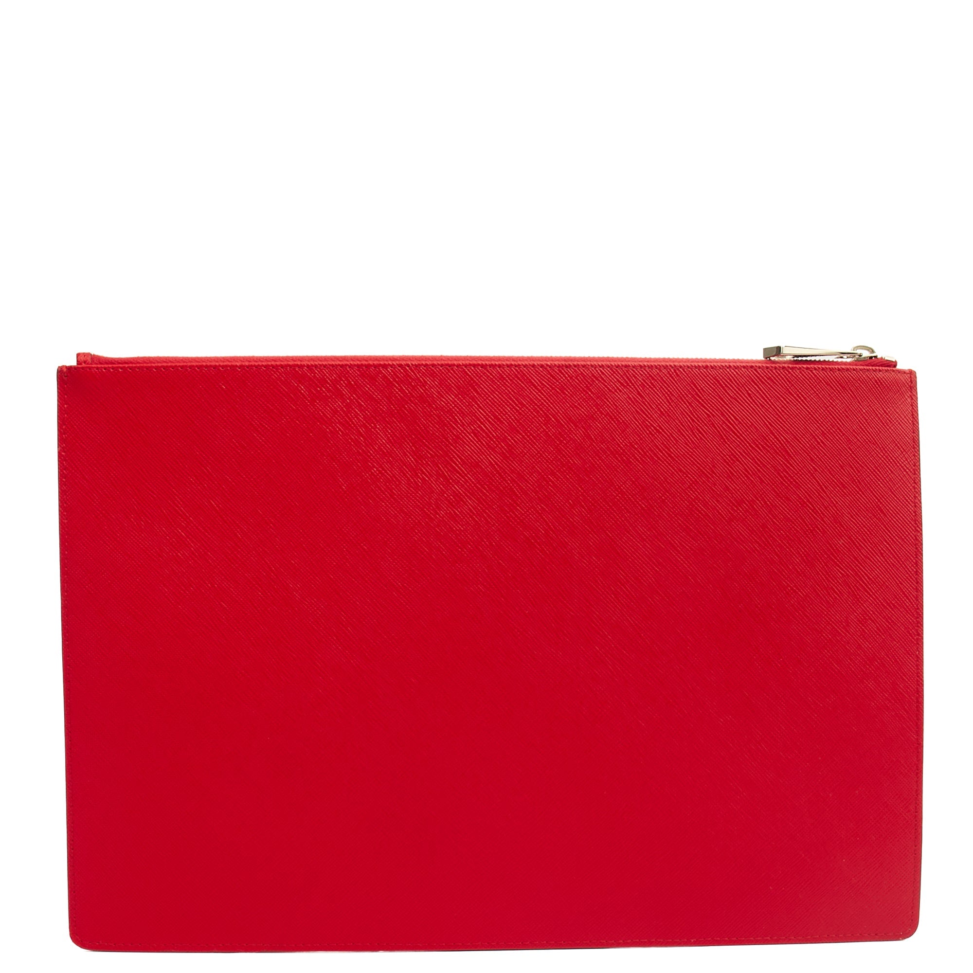 Givenchy Clutch Zip Pouch in Red, Box Calfskin — Alternate View 9