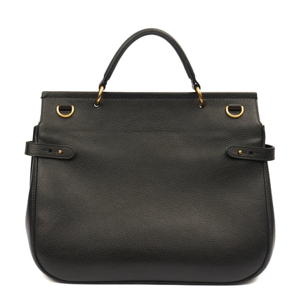 Mulberry Tote Amberley in Black, Calfskin Leather — Alternate View 10